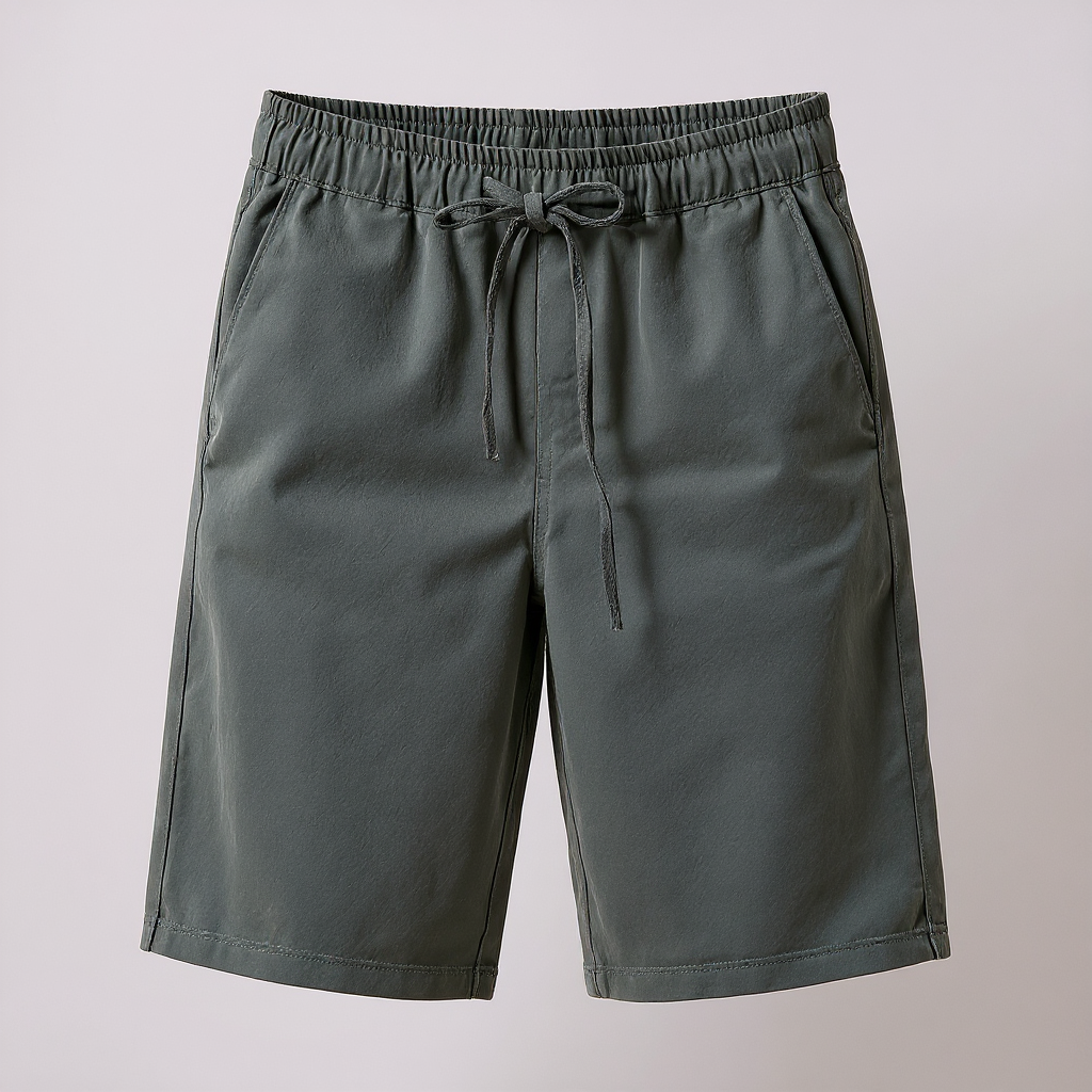 Men's Eclano Cotton and Linen Shorts