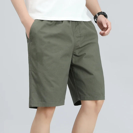 Eclano Plus Size Men’s Shorts – Casual Cotton