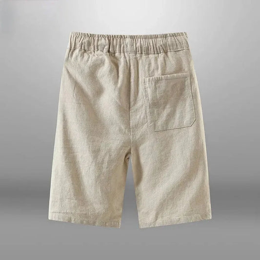 Men's Eclano Cotton and Linen Shorts