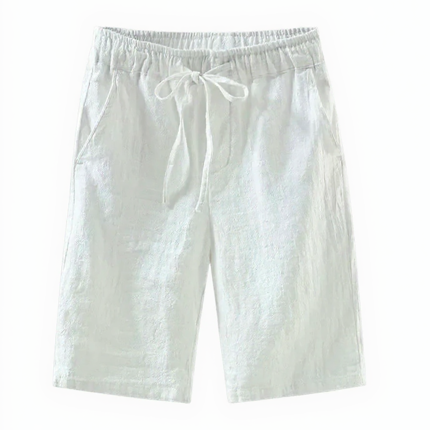 Men's Eclano Cotton and Linen Shorts