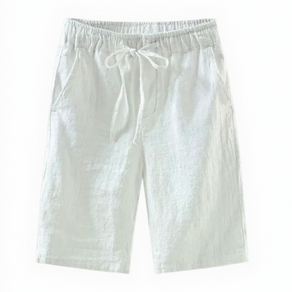 Men's Eclano Cotton and Linen Shorts