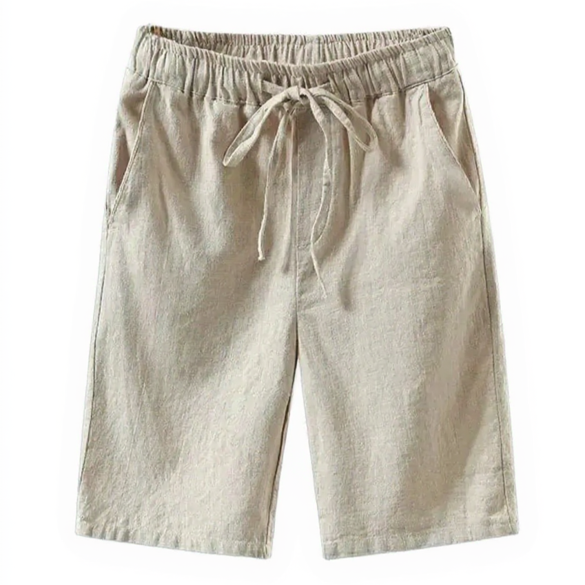 Men's Eclano Cotton and Linen Shorts