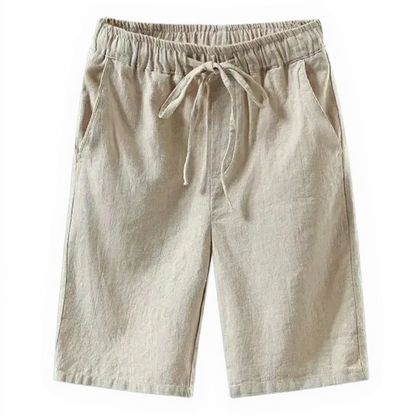 Men's Eclano Cotton and Linen Shorts