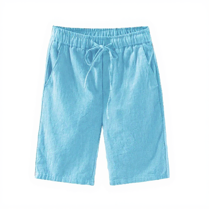 Men's Eclano Cotton and Linen Shorts