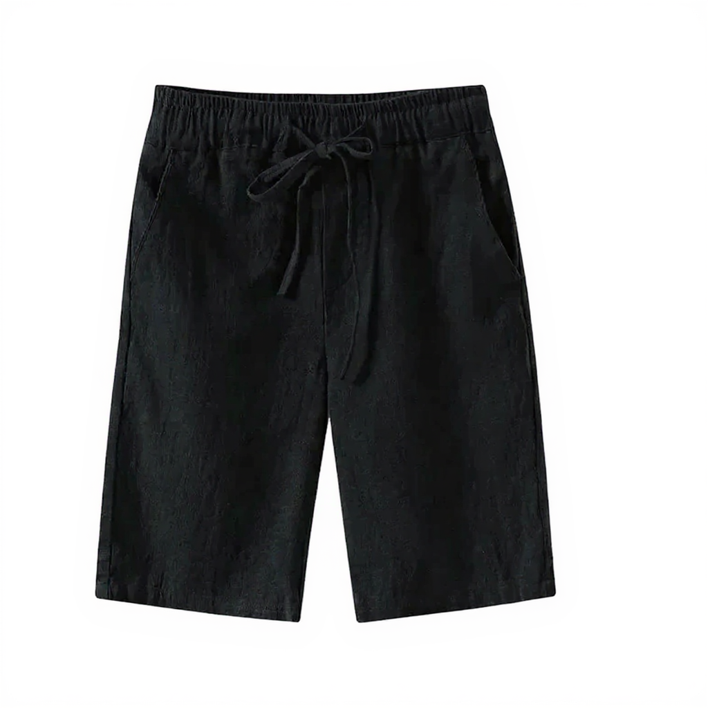 Men's Eclano Cotton and Linen Shorts