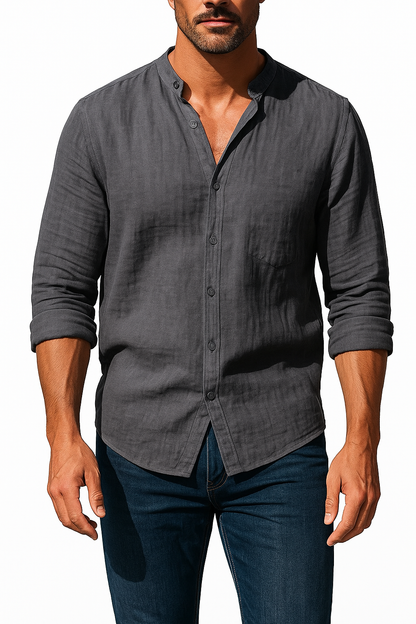 King Billion Men’s Shirt – Cotton & Linen