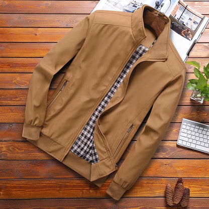 Eclano Men’s Slim Bomber Jacket – Casual