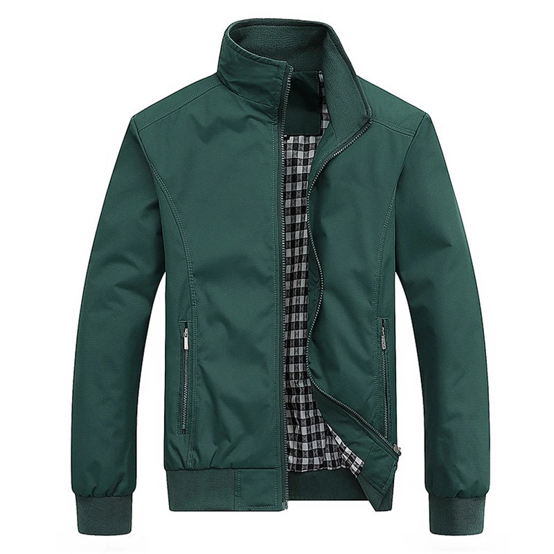 Eclano Men’s Slim Bomber Jacket – Casual