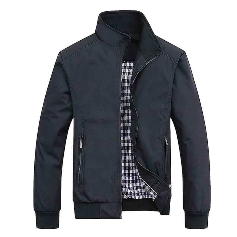 Eclano Men’s Slim Bomber Jacket – Casual