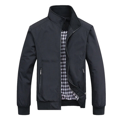 Eclano Men’s Slim Bomber Jacket – Casual