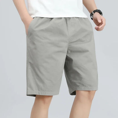 Eclano Plus Size Men’s Shorts – Casual Cotton
