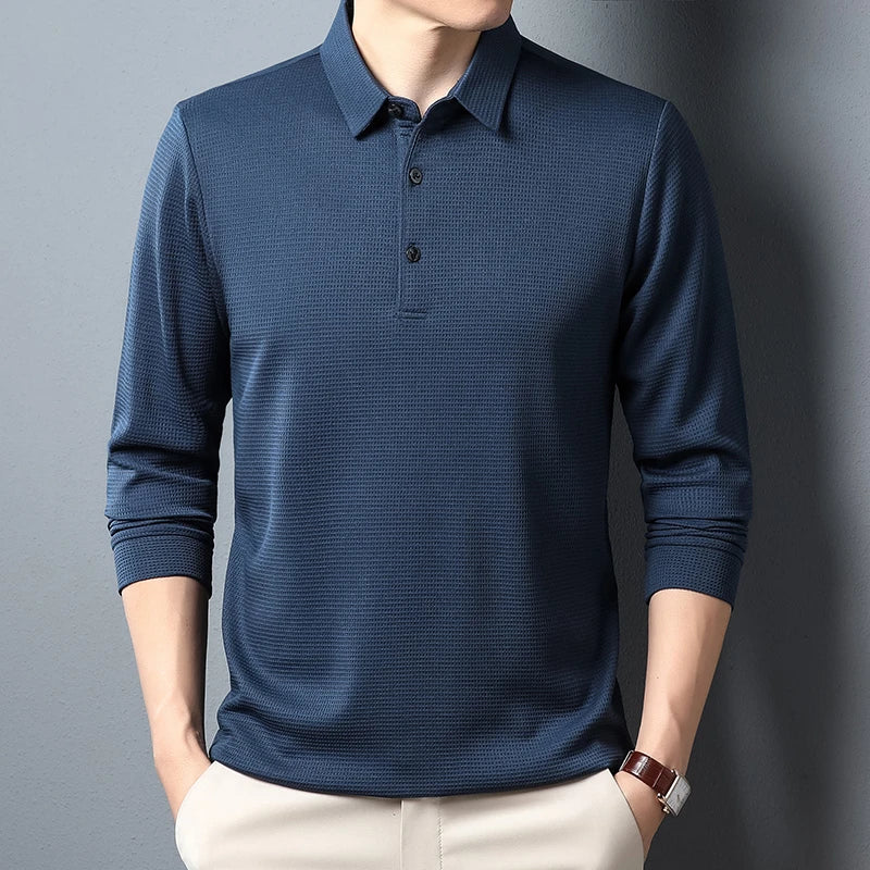 Eclano Men’s Long Sleeve Polo