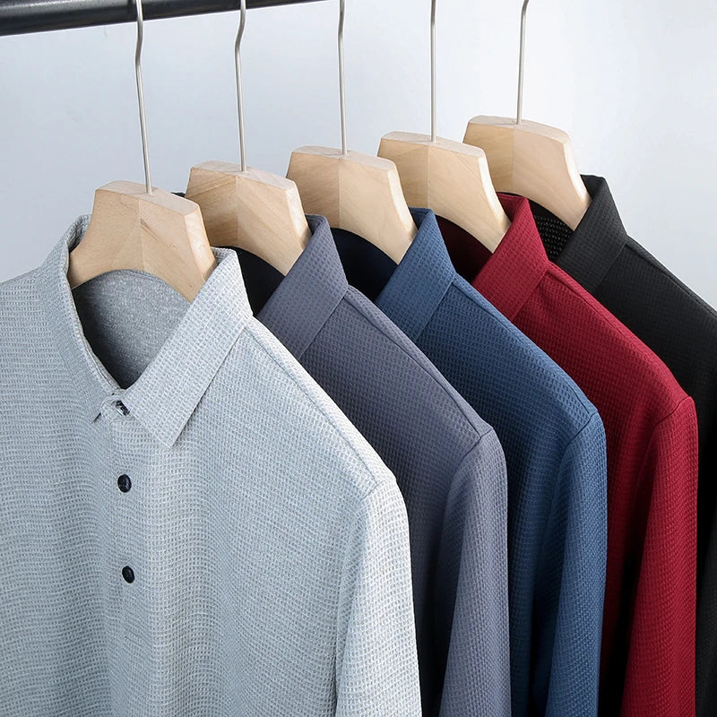 Eclano Men’s Long Sleeve Polo