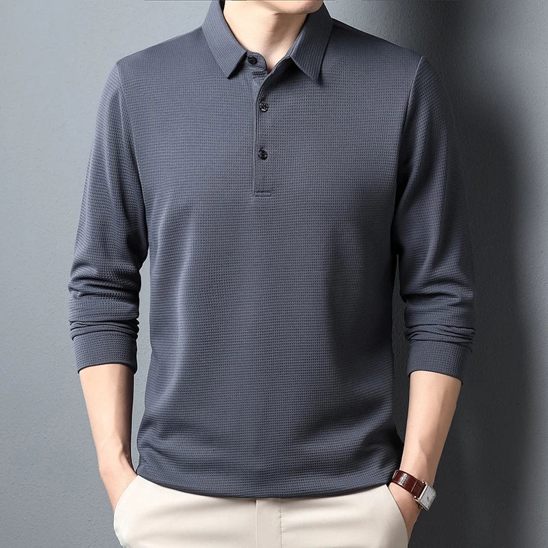 Eclano Men’s Long Sleeve Polo