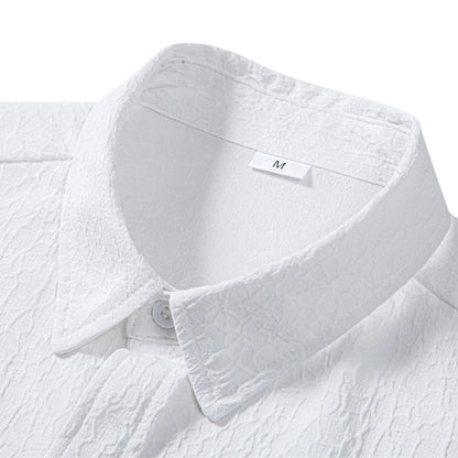 Eclano Men’s 2-Piece Set – Short Sleeve Shirt & Shorts