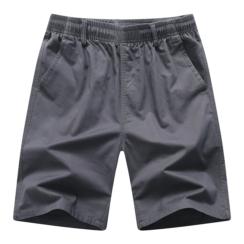 Eclano Plus Size Men’s Shorts – Casual Cotton