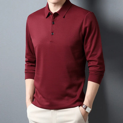 Eclano Men’s Long Sleeve Polo