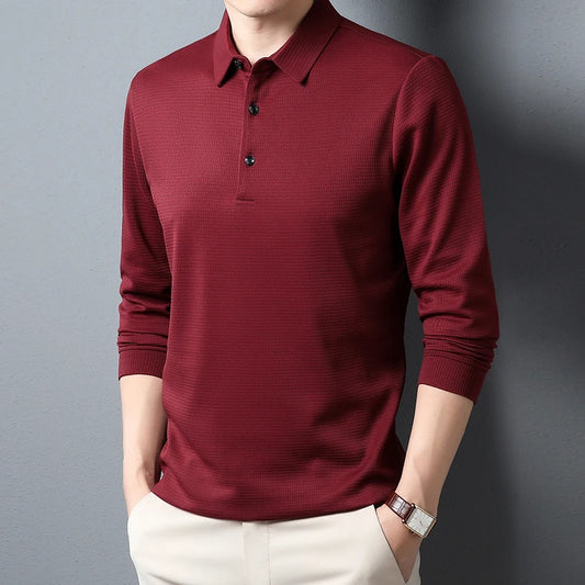 Eclano Men’s Long Sleeve Polo