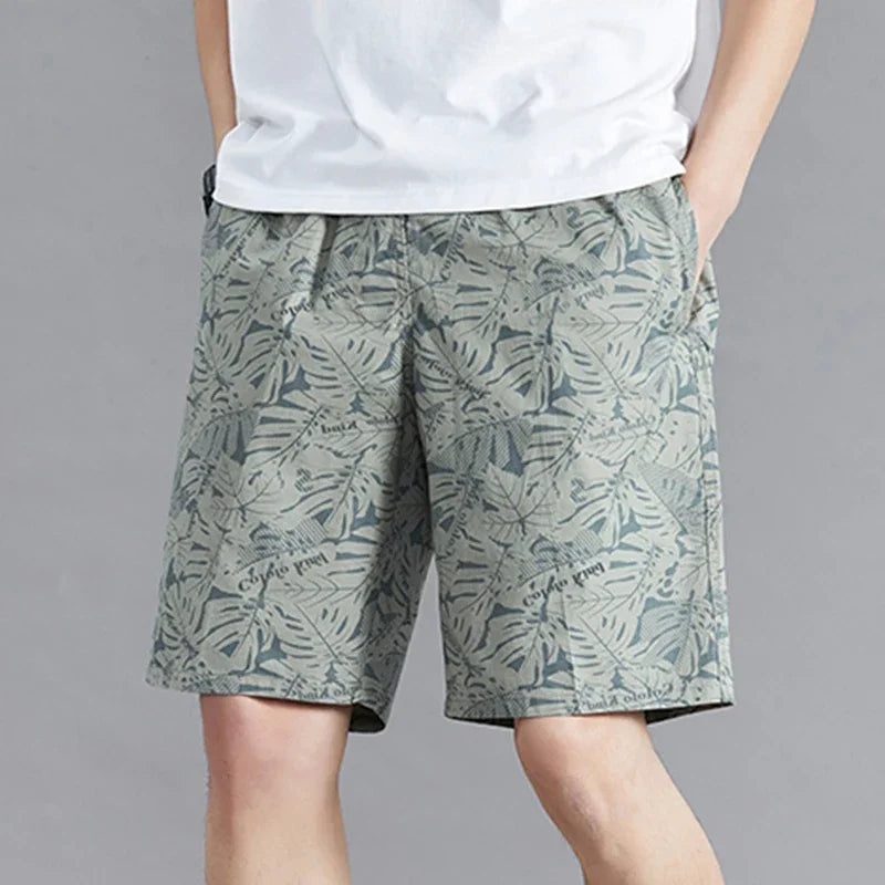 Eclano Plus Size Men’s Shorts – Casual Cotton