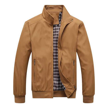 Eclano Men’s Slim Bomber Jacket – Casual