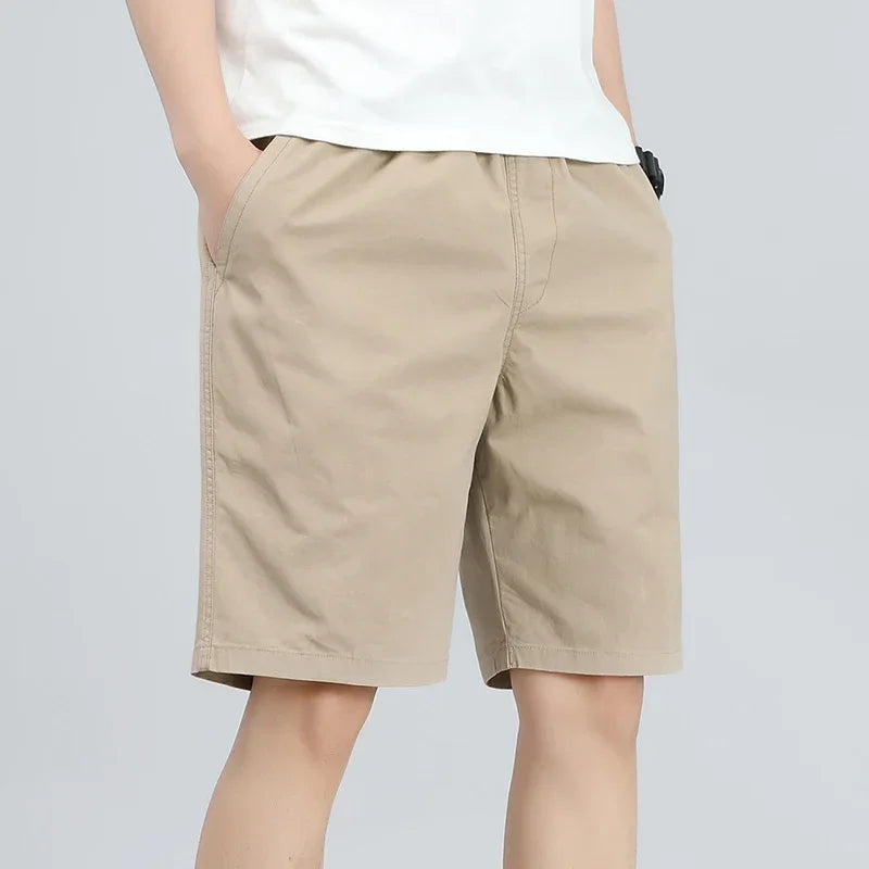 Eclano Plus Size Men’s Shorts – Casual Cotton