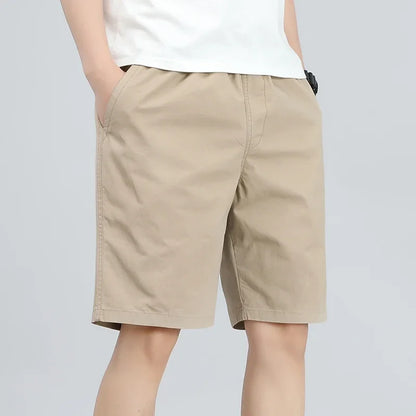 Eclano Plus Size Men’s Shorts – Casual Cotton
