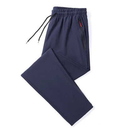 Eclano Men’s Casual Stretch Slim Fit Jogger Pants – Elastic Waist