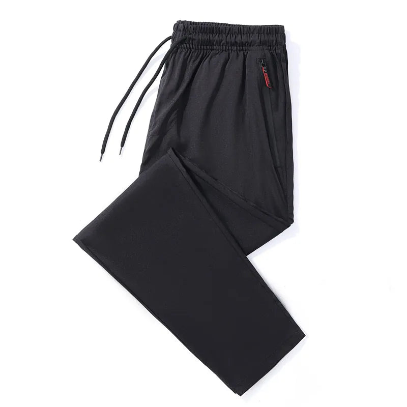 Eclano Men’s Casual Stretch Slim Fit Jogger Pants – Elastic Waist