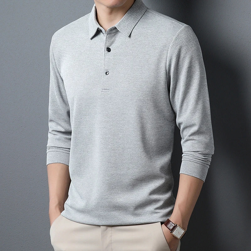 Eclano Men’s Long Sleeve Polo