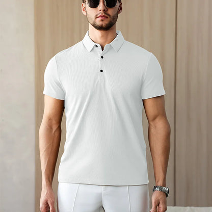 Eclano Men’s Business Casual Polo Shirt