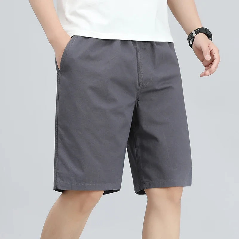 Eclano Plus Size Men’s Shorts – Casual Cotton