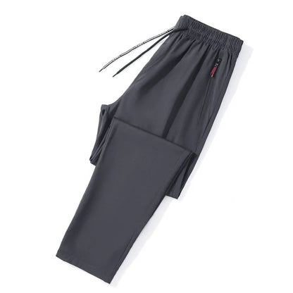 Eclano Men’s Casual Stretch Slim Fit Jogger Pants – Elastic Waist