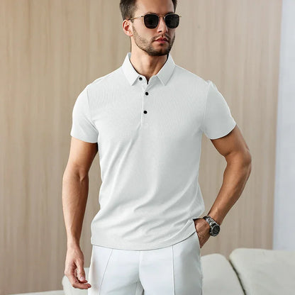 Eclano Men’s Business Casual Polo Shirt
