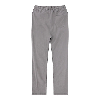Eclano Men’s Cotton & Linen Pants – Breathable Casual Wear for Spring/Autumn