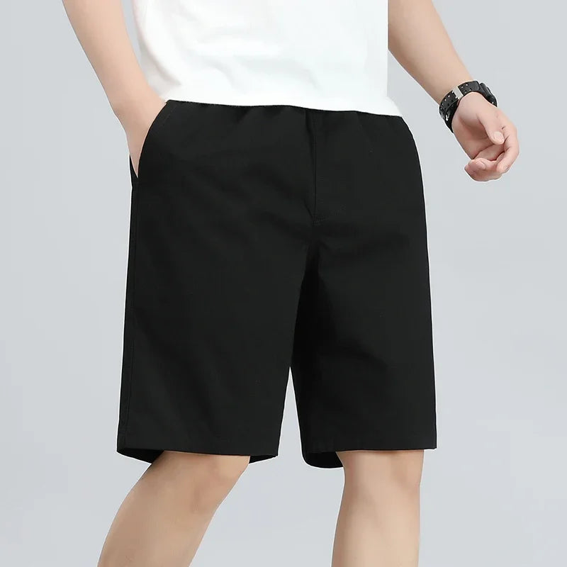 Eclano Plus Size Men’s Shorts – Casual Cotton