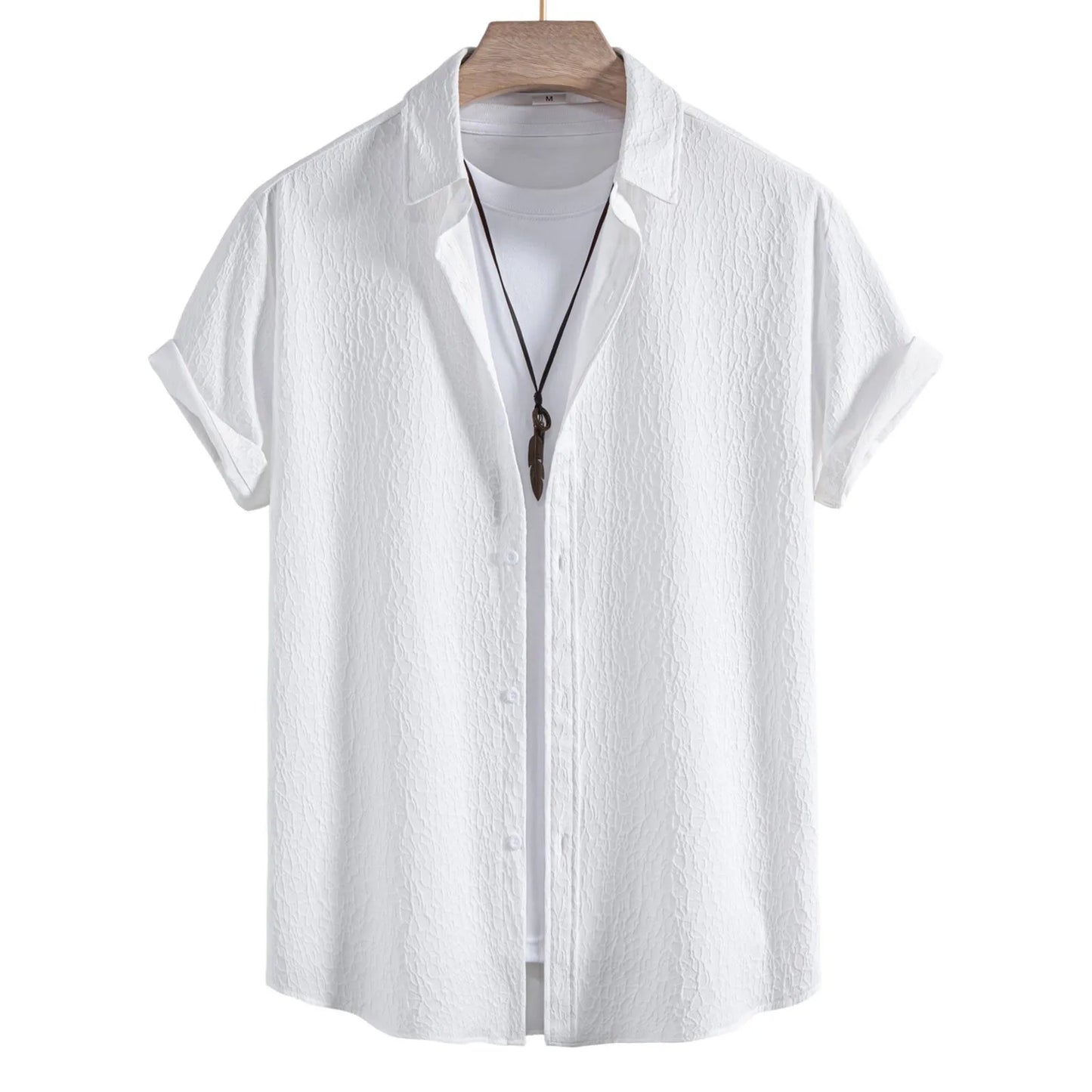 Eclano Men’s 2-Piece Set – Short Sleeve Shirt & Shorts