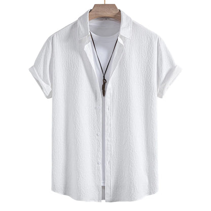 Eclano Men’s 2-Piece Set – Short Sleeve Shirt & Shorts
