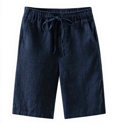 Men's Eclano Cotton and Linen Shorts